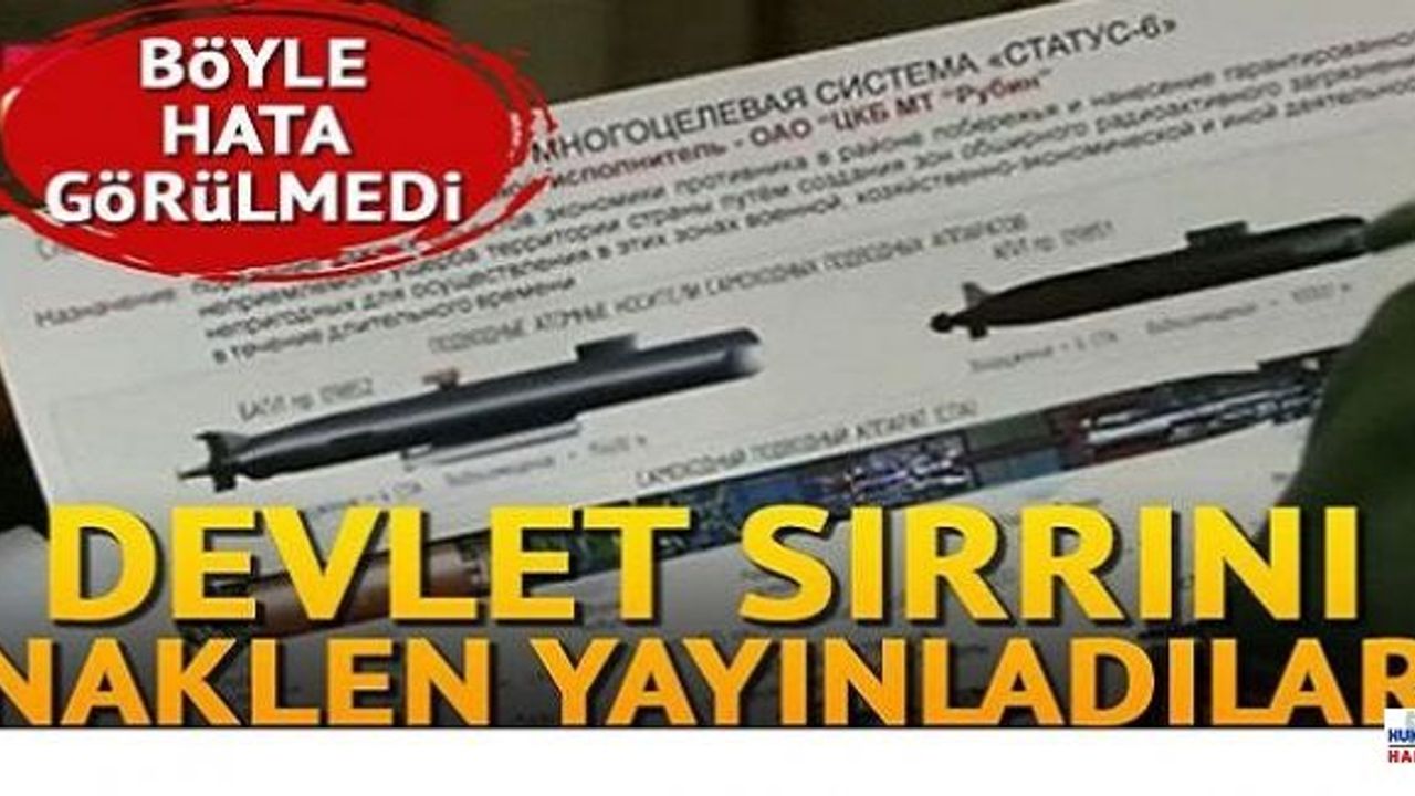 Gizli nükleer silah planları televizyondan naklen yayınlandı