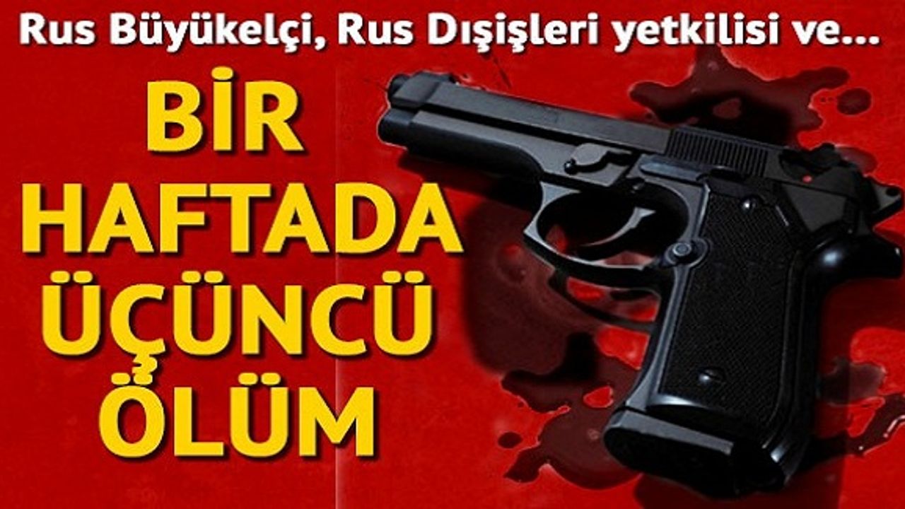 Bir haftada üçüncü ölüm: Bu kez NATO denetçisi...