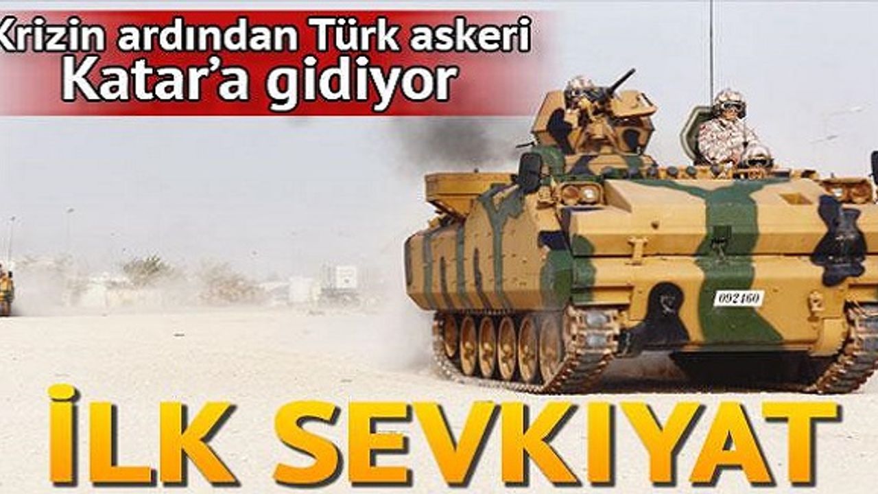 25 Türk askeri Katar’a gidiyor