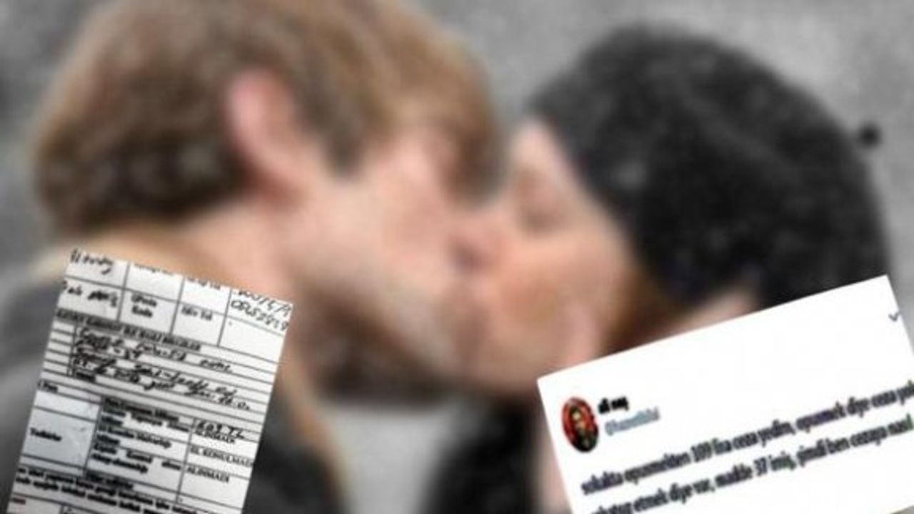 'Sahilde öpüşen çifte para cezası' iddiası