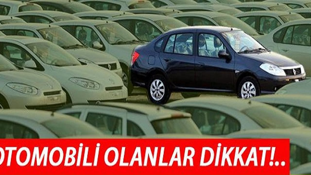 2018&#039;deki MTV zam oranı belli oldu