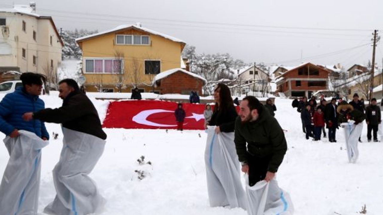 Sivas'ta 7. Geleneksel Eğriçimen Yaylası Kış Festivali