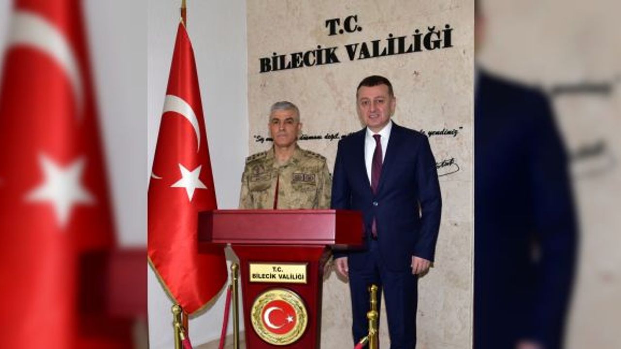 Jandarma Genel Komutanı Orgeneral Çetin Bilecik'te