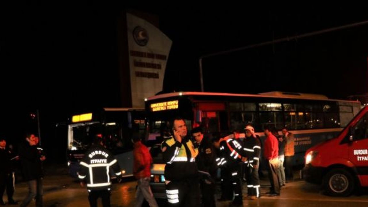 Burdur'da trafik kazası: 7 yaralı