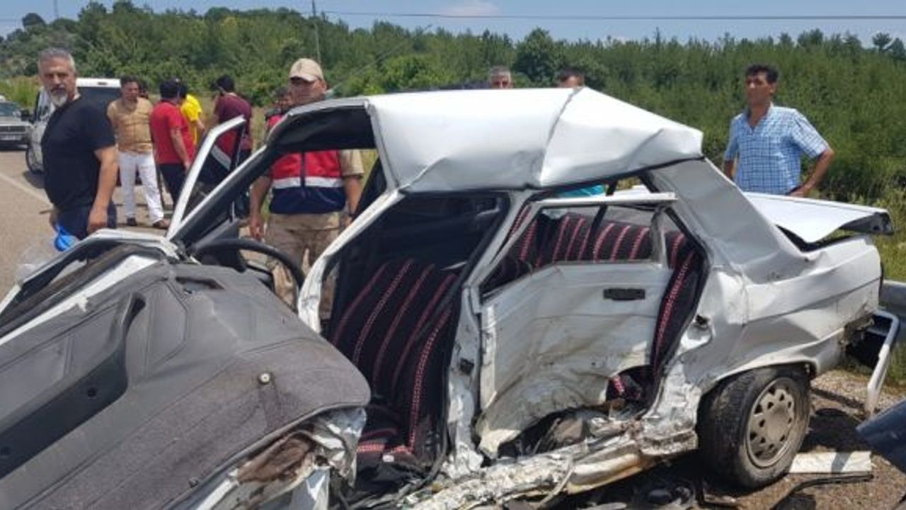 Osmaniye'de trafik kazası: 1 ölü, 6'sı çocuk 10 yaralı