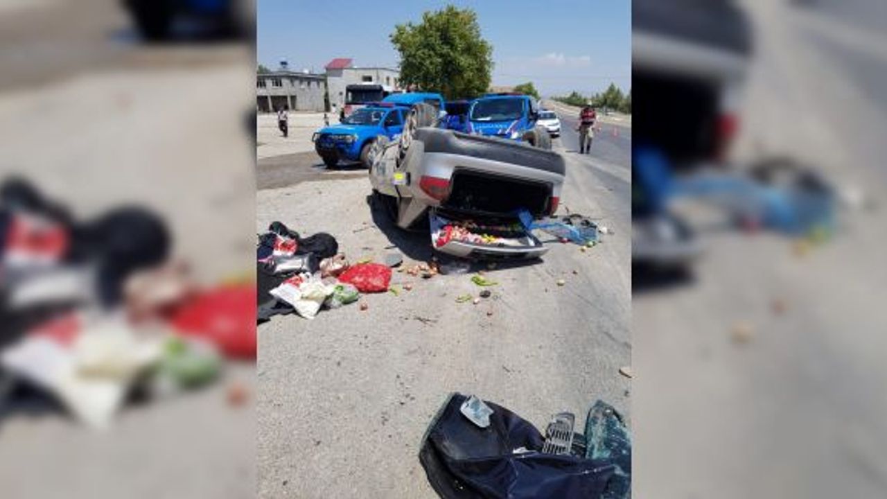 Kahramanmaraş'ta trafik kazası: 1 ölü, 2 yaralı