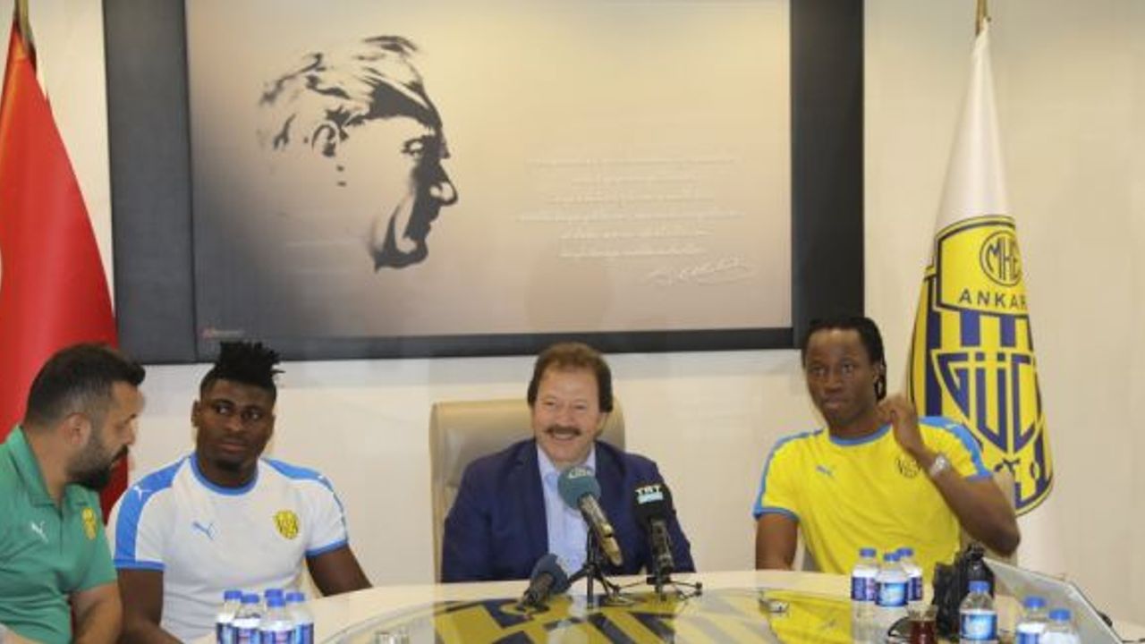 MKE Ankaragücü, Kone ve Kehinde ile sözleşme imzaladı