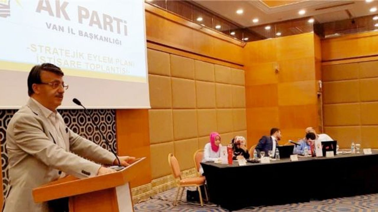AK Parti Van İl Başkanlığı Stratejik Eylem Planı hazırlandı