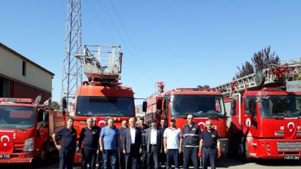 Bingöl’de itfaiye, 9 ayda 400 yangına müdahale etti