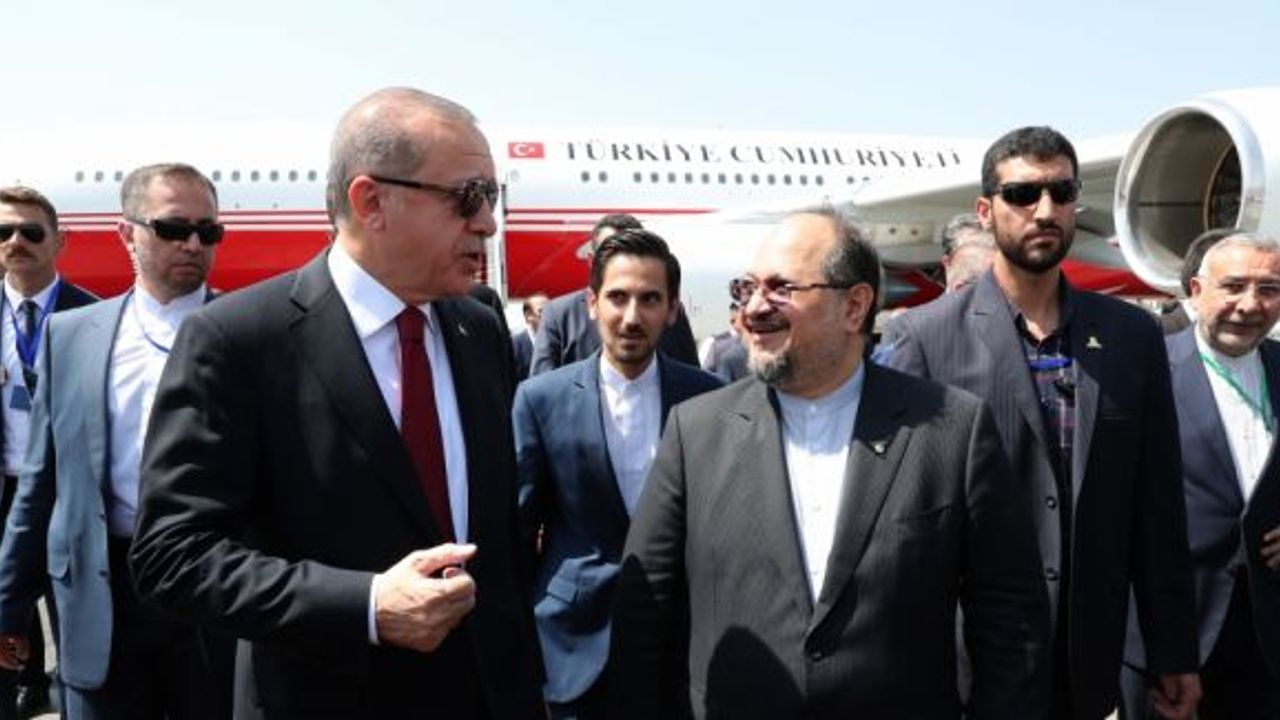 Cumhurbaşkanı Erdoğan İran'a geldi