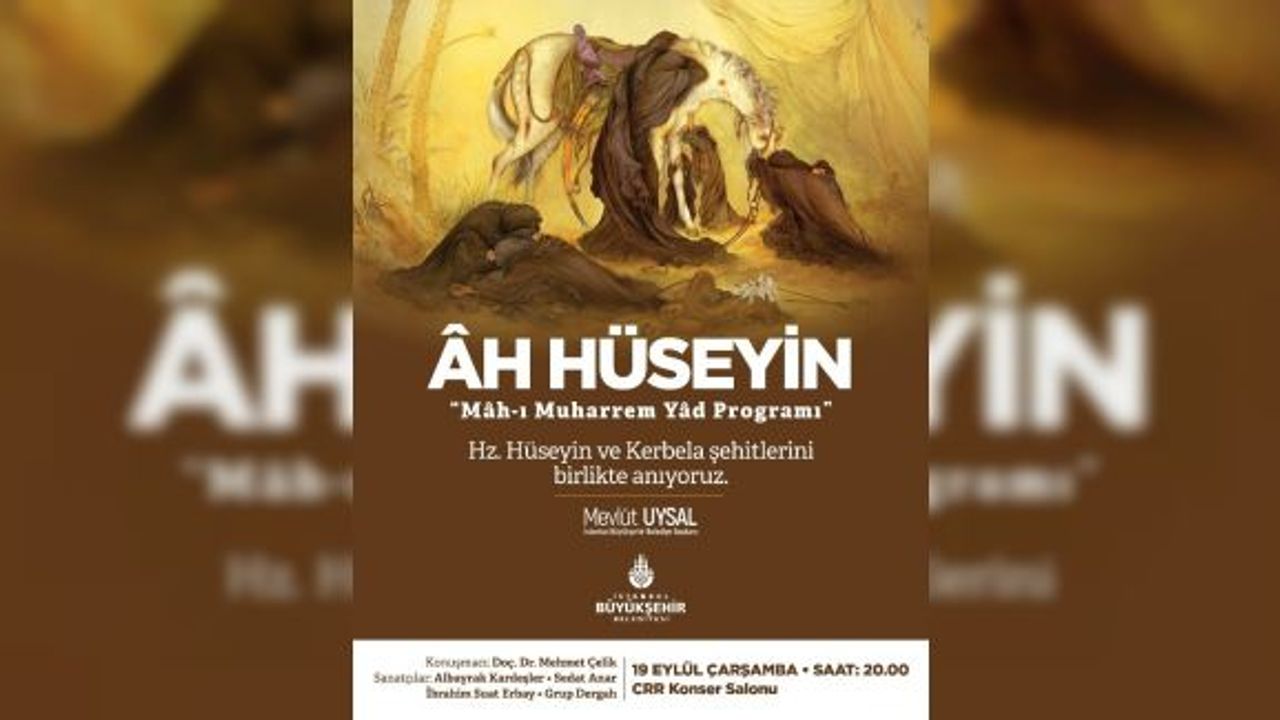 İBB’den Kerbela şehitleri için özel anma etkinliği