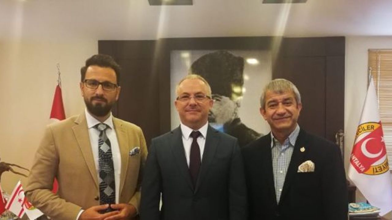 KKTC’nin Antalya Başkonsolosu ve Turizm Temsilcisinden AGC’ye ziyaret