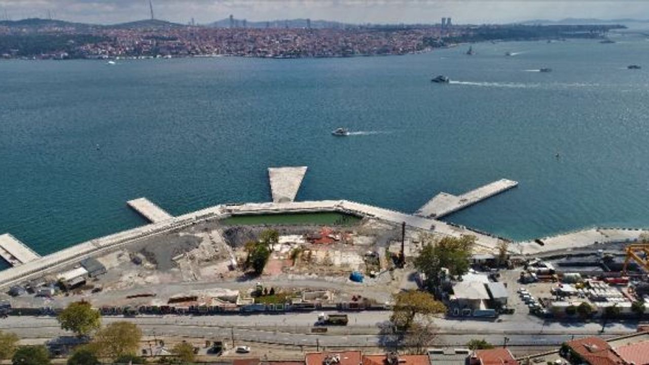(Özel) "Martı" projesinin son durumu havadan görüntülendi