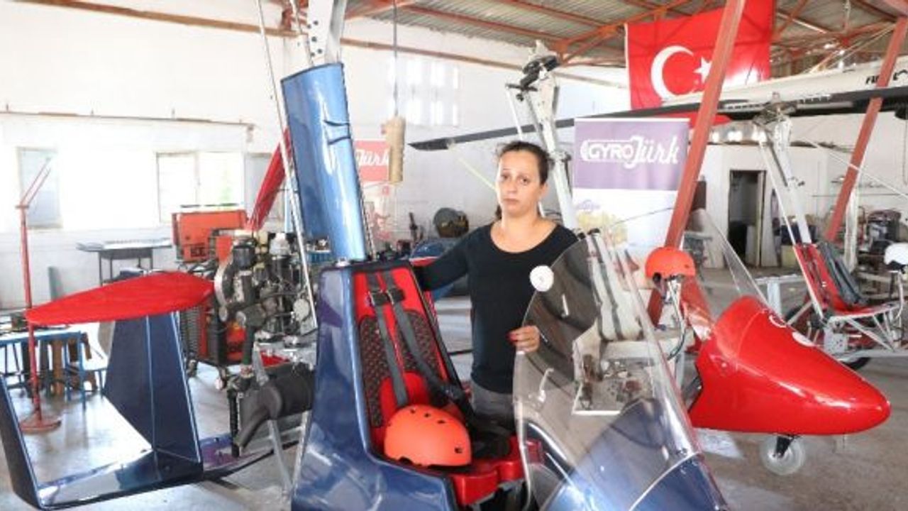 Türkiye’nin ilk yerli ve milli ’gyrocopter’i Mersin’de üretildi