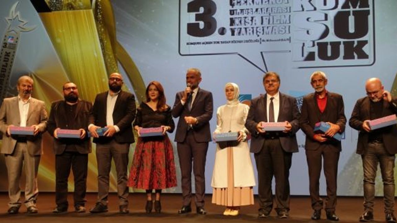 "3. Çekmeköy Uluslararası Kısa Film Yarışması" ödülleri verildi