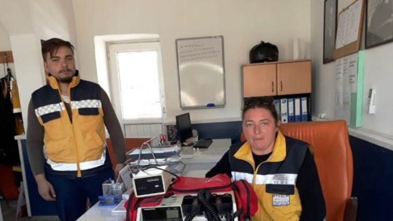 Almanya’dan şefkatli ellere, şefkatli ellerden Ayvalık’a sağlık desteği