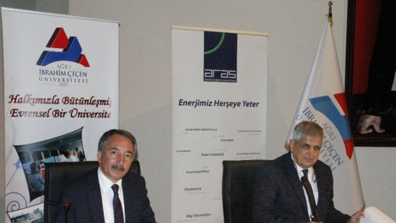 ARAS EDAŞ ve Ağrı İbrahim Çeçen Üniversitesi arasında işbirliği protokolü imzalandı