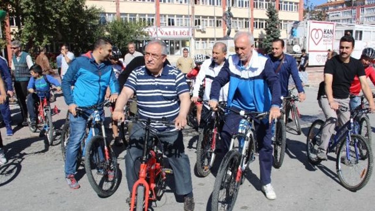 Başkan Kamil Saraçoğlu: "Sağlıklı bir yaşam için mutlaka bisiklete binin"