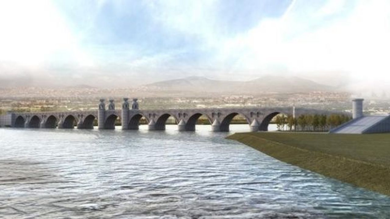 Cizre’de 11 gözlü taş köprü için ilk adım atıldı