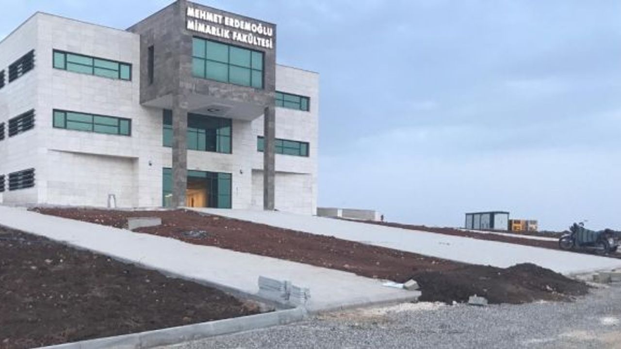 Erdemoğlu ailesinin yaptırdığı fakülte törenle hizmete girecek