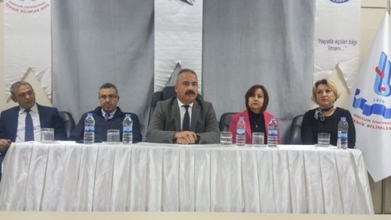 Giresun Üniversitesi Teknik Bilimler MYO Akademik Kurul Toplantısı gerçekleşti
