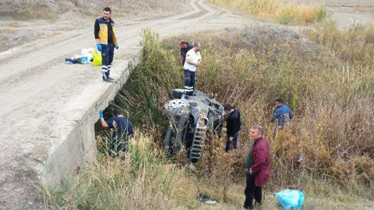 Günyüzü Devlet Hastanesi Başhekimi Dr. Canbay trafik kazası geçirdi