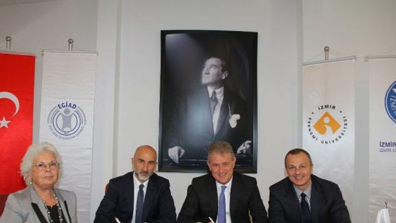 İzmir Ekonomi Üniversitesi ile EGİAD arasında eğitimde iş birliği