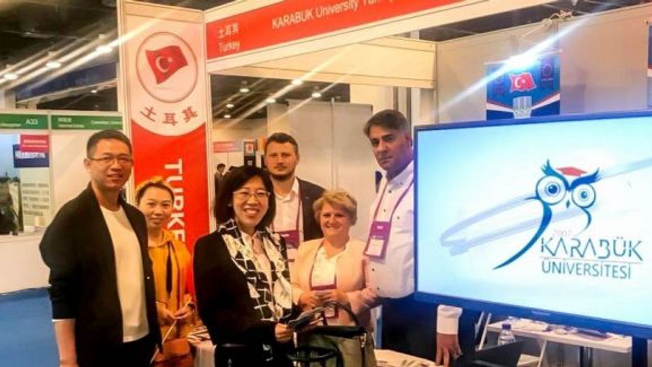 KBÜ, Çin’in en büyük eğitim fuarında yer aldı