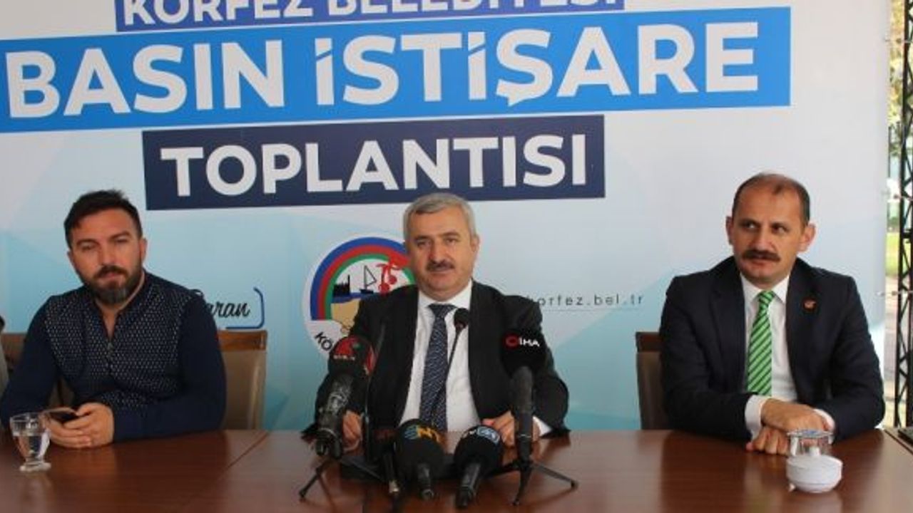 Körfez Belediye Başkanı İsmail Baran, projeleri hakkında bilgi verdi