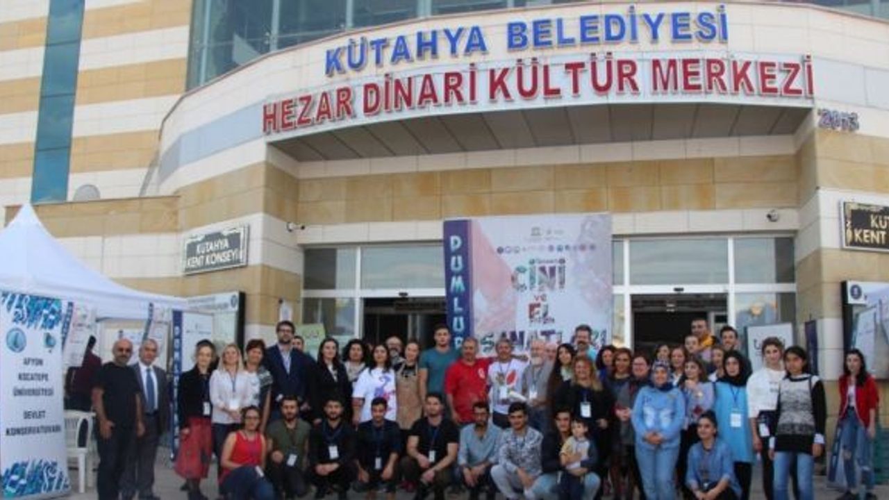 Kütahya Dumlupınar Çini ve El Sanatları Festivali sona erdi