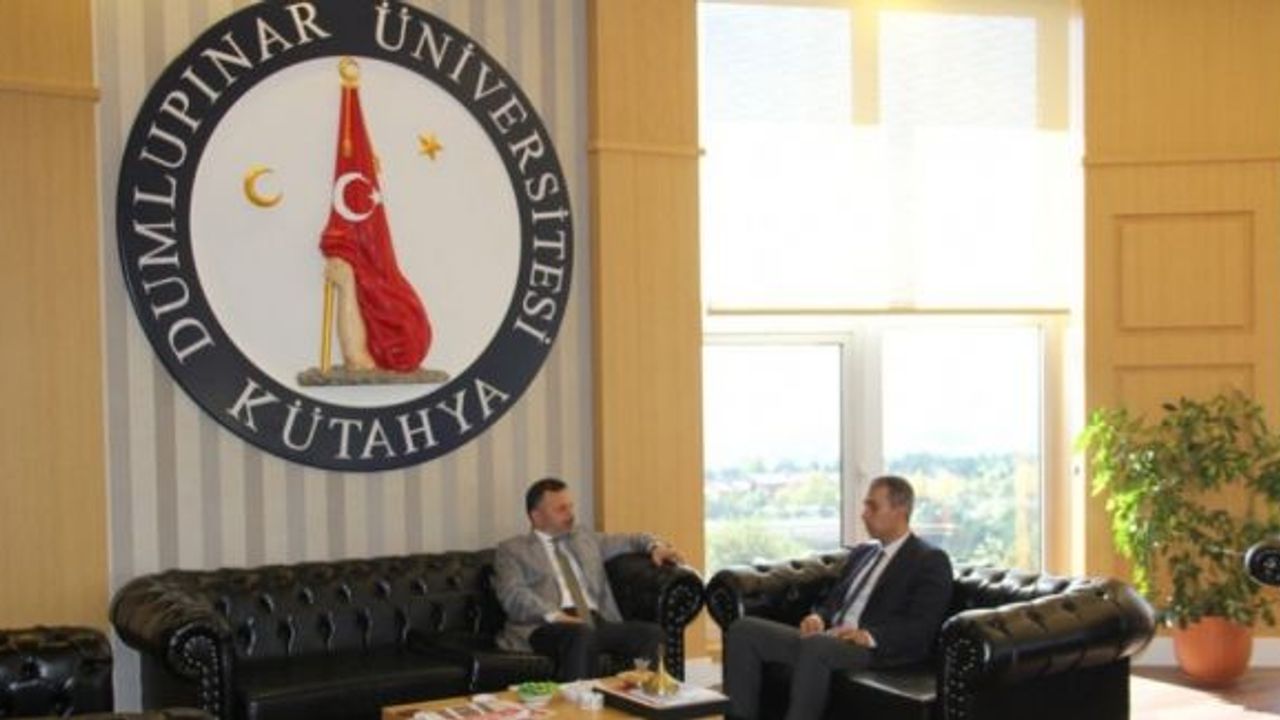 Kütahya İdare Mahkemesi Başkanı Turan‘dan Rektör Gören‘e ziyaret