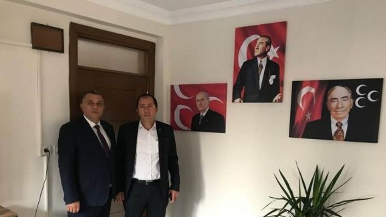 MHP Başkan aday adayı bıyık’a hayırlı olsun ziyareti