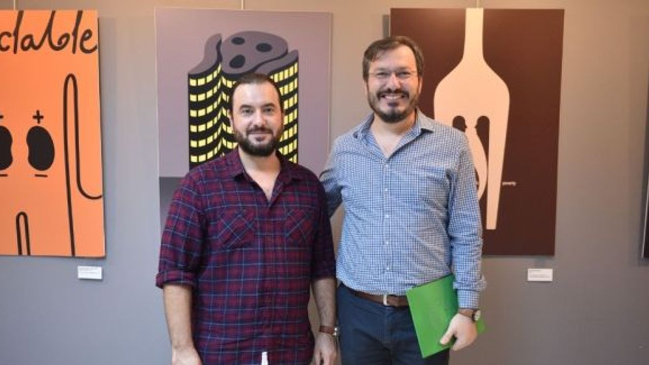 Öğretim üyesi Murat Ertürk’ün ikinci kişisel sergisi açıldı