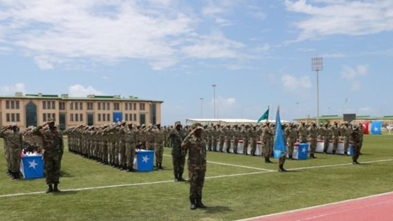 Somali’deki Türk Askeri Üssü’nde Yemin Töreni