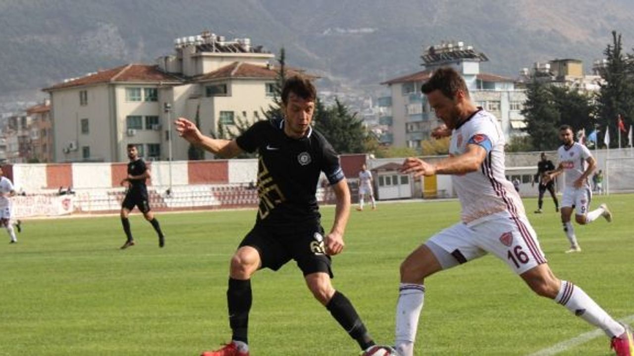 Spor Toto 1. Lig: Hatayspor: 0 - Osmanlıspor: 0