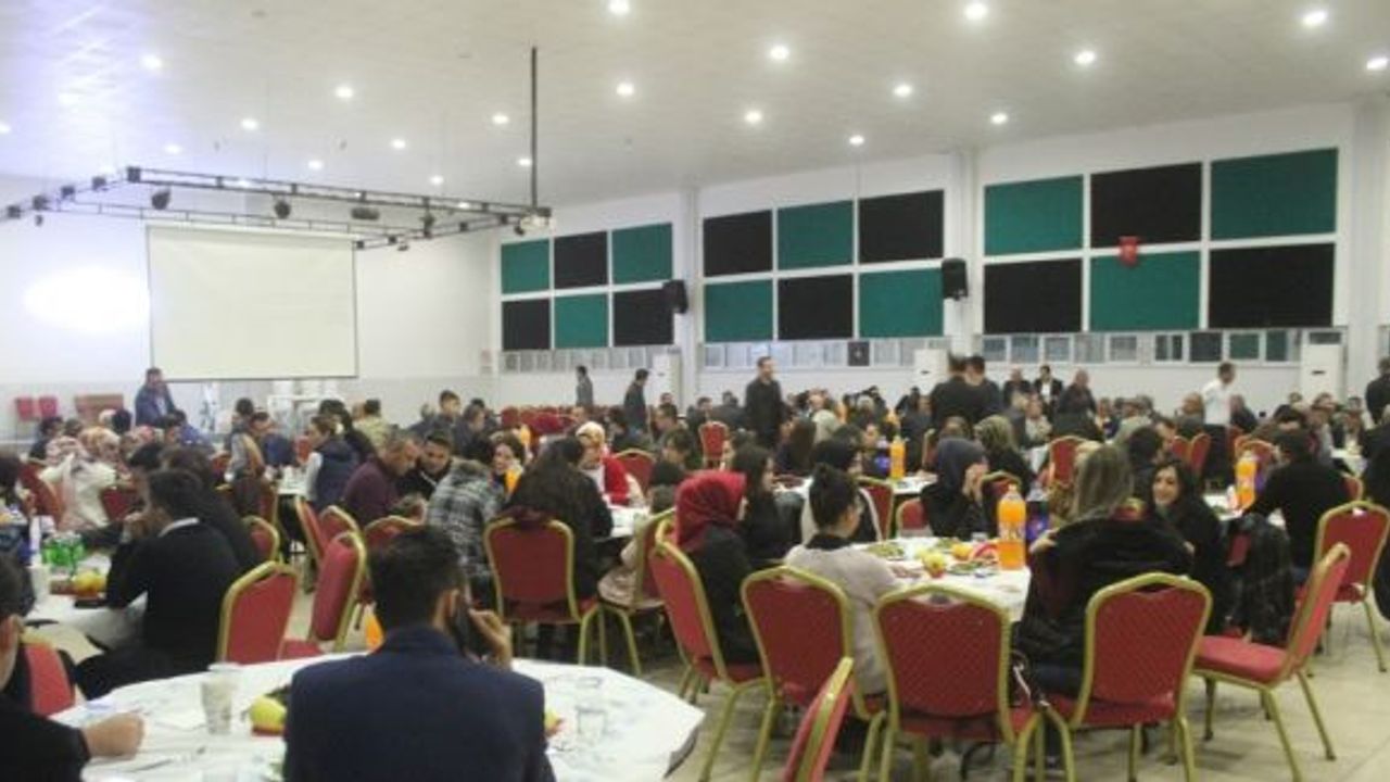 Yavuzeli İlçe Milli Eğitim Müdürü Alçık’a veda yemeği