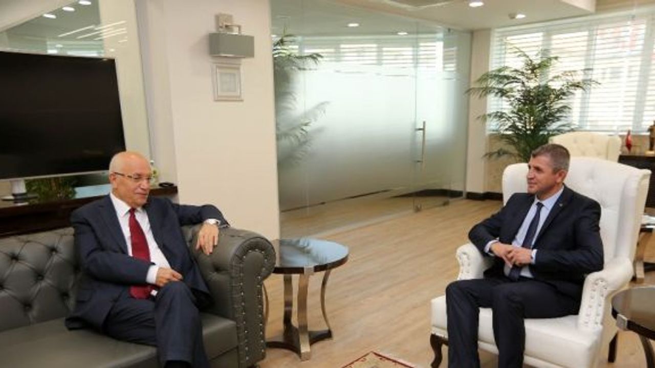 Yenimahalle İlçe Emniyet Müdürü İlkar’dan Başkan Yaşar’a ziyaret