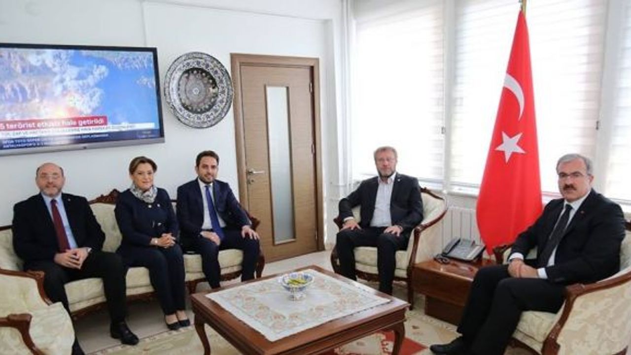 Başkan Çetinbaş ve milletvekillerinden Vali’ye ’Hayırlı olsun’ ziyareti