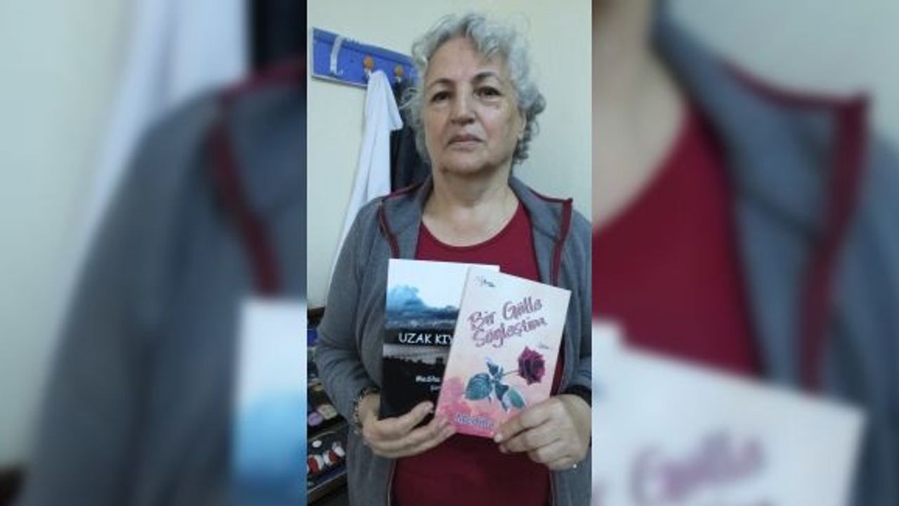 Burhaniye’de 70’lik Mediha hanım dördüncü kitabını hazırlıyor