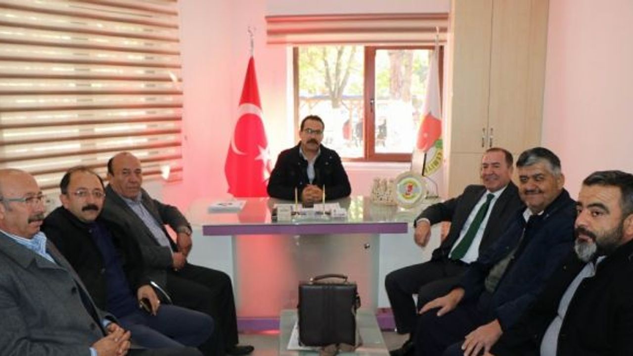 CHP Ürgüp Belediye Başkan adayı Ödemiş, Gazeteciler Cemiyeti’ni ziyaret etti