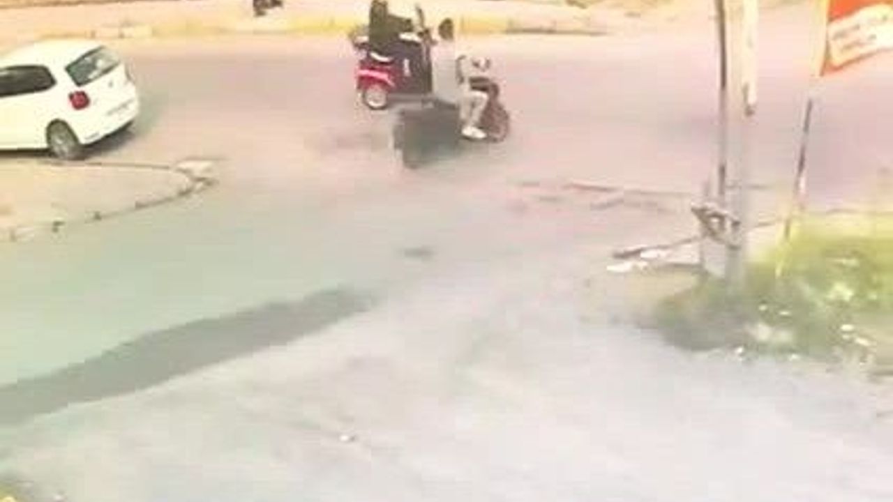 Engelli aracıyla metrelerce sürüklendi, çarpan sürücü yardım etmek yerine kaçıp gitti