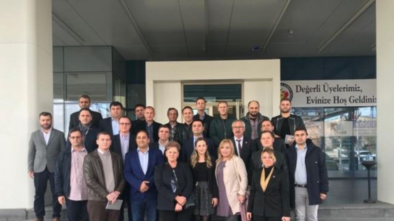 Ergene’nin kardeş belediyesi bölgedeki iş adamları ile buluştu
