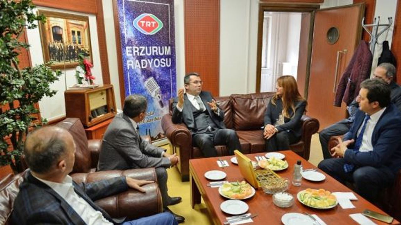 Erzurum Valisi Okay Memiş TRT Erzurum Radyosunun konuğu oldu