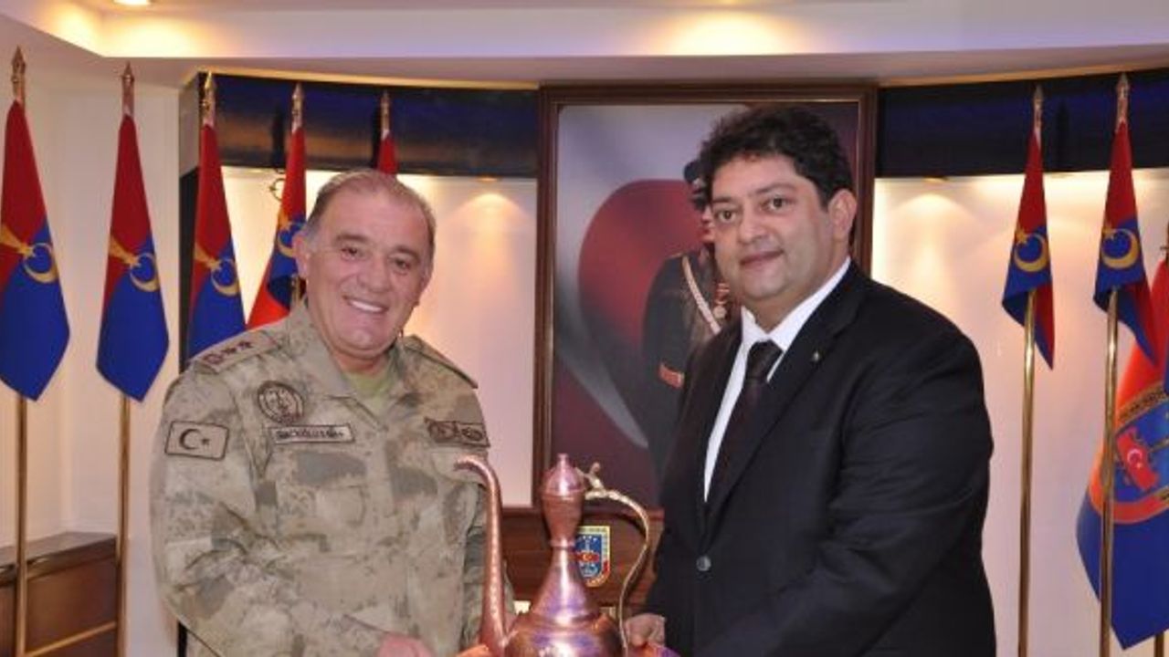 ETB Başkanı Oral’dan Jandarma Bölge Komutanı Tümgenaral Hacıoğlu’na ziyaret