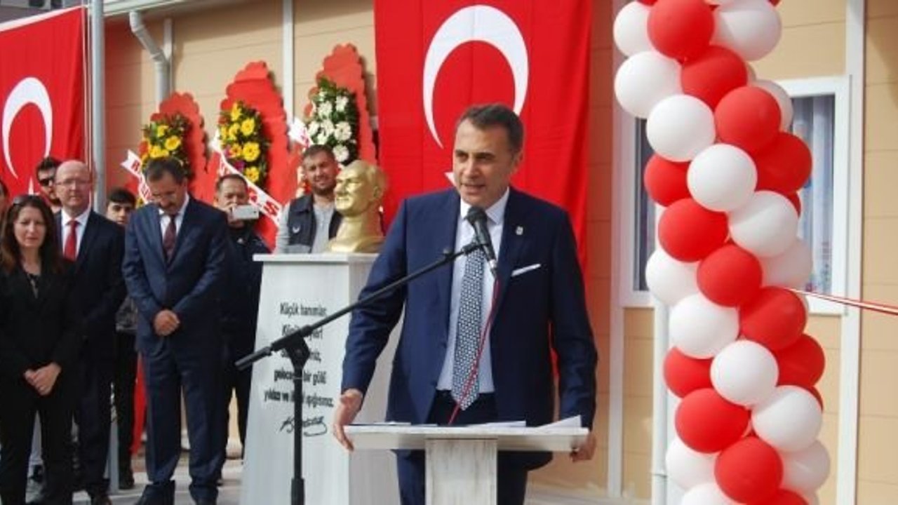 Fikret Orman: “İyi insan olunmadan, iyi Beşiktaşlı olunmaz”