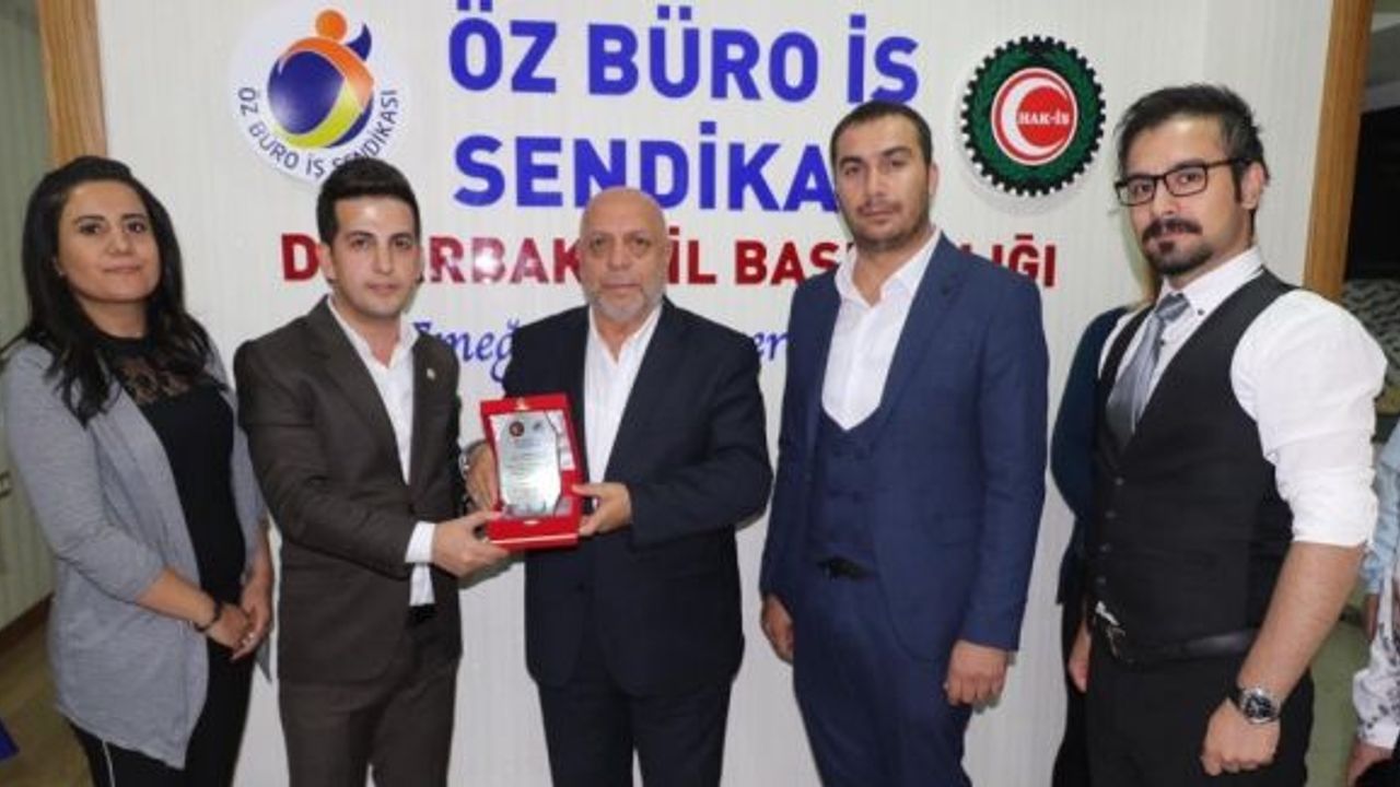 HAK-İŞ Genel Başkanı Arslan’dan Öz Büro-İş Sendikası’na ziyaret