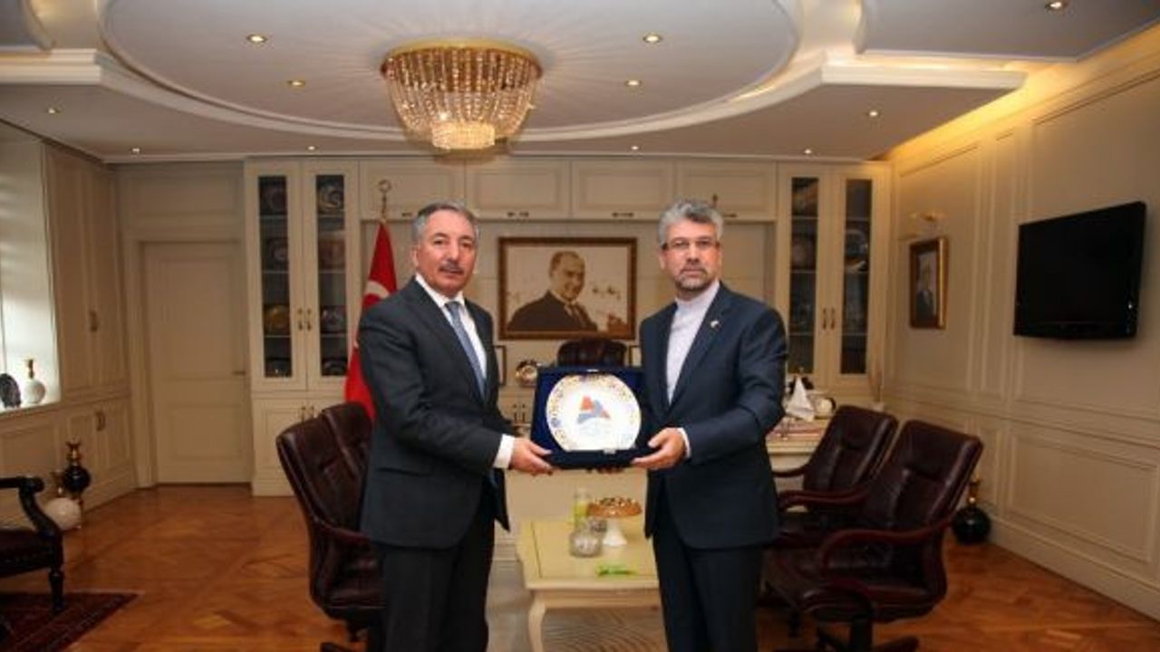 İran’ın Erzurum Başkonsolosu Soltanzadeh’den  Rektör Karabulut’a ziyaret