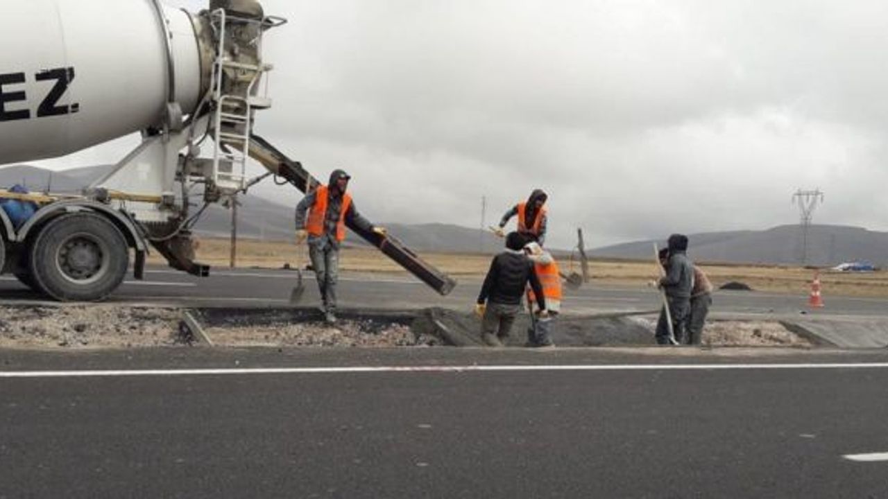 Kars-Digor-Tuzluca bölünmüş yolu tamamlanıyor