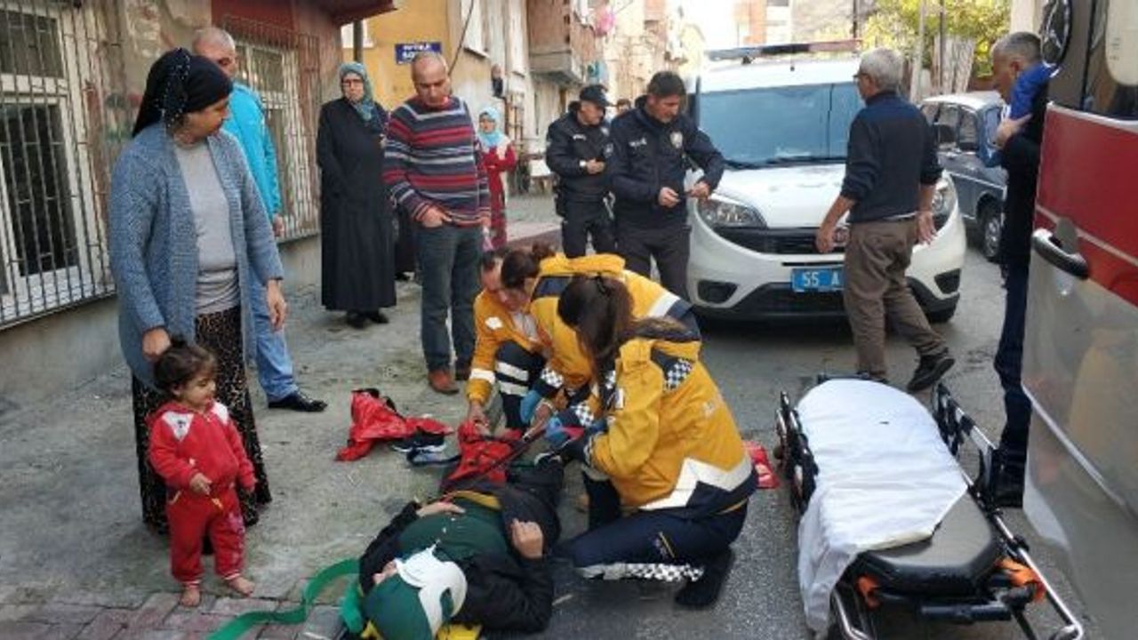 Kocasından şiddet gören Iraklı kadın kurtulmak için kendini pencereden attı