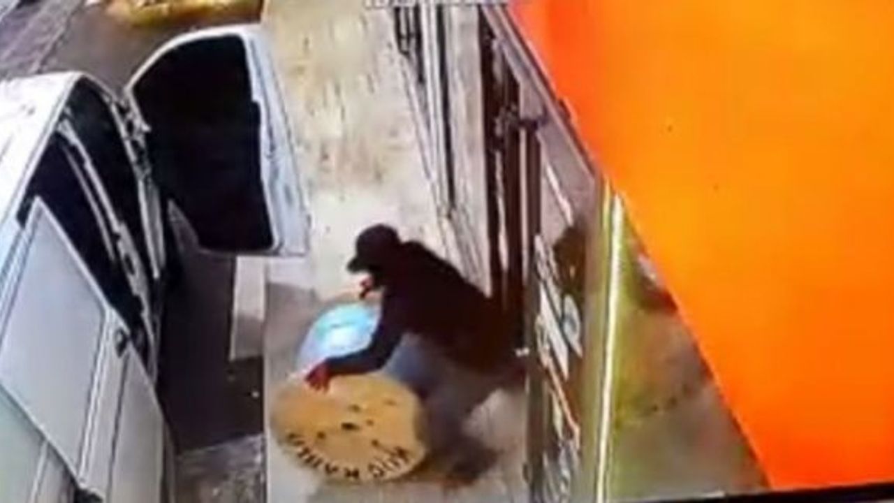 Pendik’te dev makaralara sarılı elektrik kablolarını çaldılar